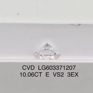 Brillante de Calidad Premium, Cultivado en Laboratorio (Sintético), Certificado para la Marca de Joyería D'VINS, Pedidos al por Mayor - Product Image 3
