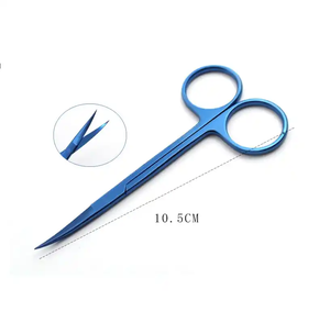 กรรไกรผ่าตัดตาแบบแมนนวลทำจากไทเทเนียมของเยอรมันเครื่องมือพื้นฐานของเครื่องมือผ่าตัด - Product Image 5