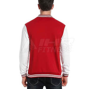 Veste en laine Letterman personnalisée de haute qualité pour hommes motif de lettres séchage rapide respirant hiver taille adulte - Product Image 2