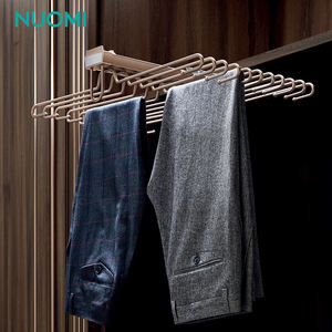 NUOMI VIOLET Organisateur de pantalons coulissant à double rangée, à fixation supérieure, pour armoire - Product Image 1