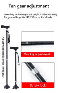 Vente en gros bon marché canne <span class=keywords><strong>télescopique</strong></span> canne <span class=keywords><strong>de</strong></span> voyage canne quatre pattes canne <span class=keywords><strong>de</strong></span> <span class=keywords><strong>marche</strong></span> pour vieil homme - Product Image 6