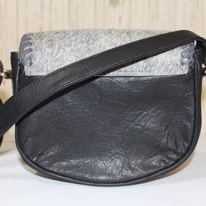 New Design Leather Handle Travel Shopping Tote Womens Shoulder <b>Bag</b> Fashion Natural Cow Hair on <b>studded</b> Hobo Grey <b>Bag</b> Woman - Product Image 1