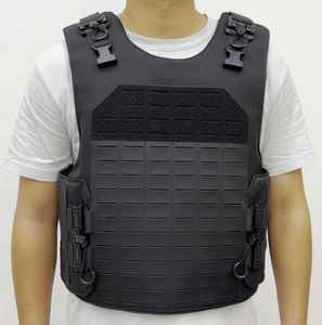 Chaleco táctico utilitario, equipo ajustable personalizado para exteriores para hombres, Material transpirable, diseño funcional de múltiples bolsillos, suministro de fábrica - Product Image 3