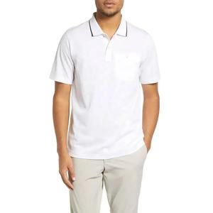 2023 logotipo personalizado Unisex impreso para Polos manga corta 100% algodón orgánico estilo Hip Hop de talla grande privado - Product Image 1