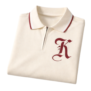 Polo Kappa Alpha Psi en coton mélangé de haute qualité, coupe fidèle à la taille, avec écusson brodé des lettres grecques, vêtement de fraternité - Product Image 6