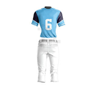 Ropa deportiva Conjuntos de uniformes de béisbol personalizados Ropa de equipo de poliéster 100% transpirable Nueva llegada - Product Image 2
