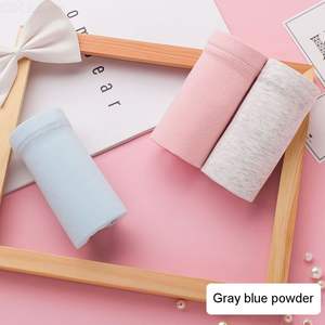 3pcs Set Femmes Taille Haute Bump Maternity Underwear Everyday Style Hipster Pregnancy Panties Solid Pattern Knitted Plain Dyed - Product Image 2