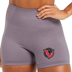 Pantalones cortos de gimnasio de cintura media para mujer, pantalones cortos de algodón de secado rápido para Yoga sin costuras, transpirables, ligeros, con cierre de cordón, pantalones cortos para correr - Product Image 4