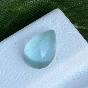 พลอยอะความารีนธรรมชาติ1.67กะรัตหินทรงลูกแพร์พลอยหลวมเงางามสำหรับทำเครื่องประดับ - Product Image 2