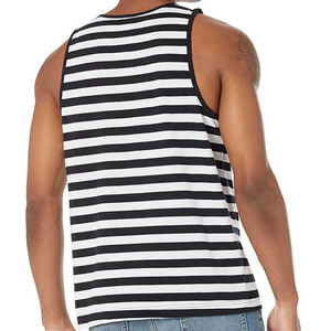 Débardeur Homme Tricoté Respirant Personnalisé Tendance – Style Urbain en Spandex/Coton Imprimé pour le Fitness - Product Image 5