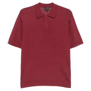 Camisetas Polo de algodón 100% para hombre, camisetas ajustadas de manga corta de alta calidad, tapeta de botón frontal de punto transpirable, patrón sólido - Product Image 1