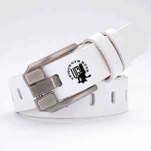 Correa de cuero de grano completo para hombre, venta al por mayor, 100% - Product Image 5