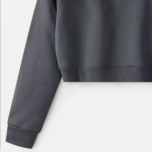 Nuevo estilo barato Venta caliente Crop Top Nueva llegada Mejor moda Mujeres Crop Tops Sudaderas con capucha Tallas grandes transpirable - Product Image 6