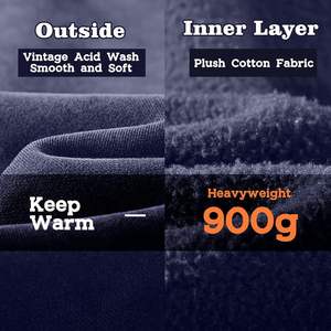 2025 hommes décontracté mode Joker Sublimation pull à capuche meilleure qualité drôle surdimensionné respirant conception solide motif OEM - Product Image 5