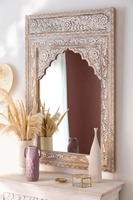Miroir mural en bois artisanal moderne, best-seller, couleur personnalisée pour mariage, Bar Mitzvah, décoration de la maison, Azora Industries