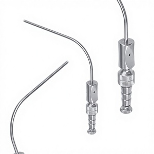 Instrumentos quirúrgicos de acero inoxidable de calidad superior Fergusson Tubos de succión de 4mm y 6,5mm Fuente de alimentación manual de 190mm - Product Image 1