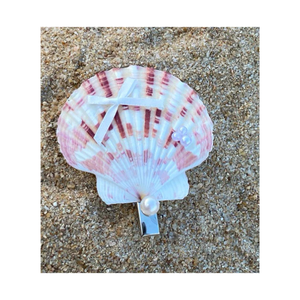 กิ๊บหนีบผมเปลือกหอยทำด้วยมือสำหรับผู้หญิงสาวๆ-ชายหาดผมชายฝั่งฤดูร้อนสไตล์นางเงือก - Product Image 3