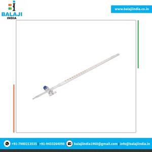 Burette en verre borosilicaté de haute qualité Bouchon en liège Prix compétitif Grossiste indien direct Fournitures de laboratoire Verrerie - Product Image 5