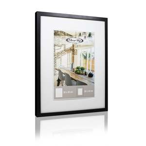Black <b>Poster</b> Frame with Mat for 30 X 40 cm <b>Posters</b> - Product Image 1