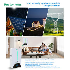 Batterie au lithium-ion LiFePO4 Bestar, <span class=keywords><strong>prix</strong></span> <span class=keywords><strong>d</strong></span>'usine, 51,2 V, 100 Ah, 200 Ah, 5 kWh, 10 kWh, empilable, CAN, stockage <span class=keywords><strong>d</strong></span>'énergie solaire résidentielle - Product Image 4