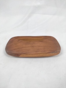 Plateaux rustiques en bois naturel pour table à manger, pour servir des collations, des boissons, du thé, du café. Disponibles chez Worldwide Supply, assiettes et plats en solde. - Product Image 2