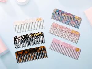 Peigne en résine professionnel pour coiffeur, peigne à cheveux pour salon de coiffure, matériau en résine de haute qualité - Product Image 2