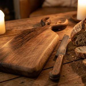 Tabla de Cortar de Madera Hecha a Mano de Fabricación India para Cocinar y Servir a Diario, Disponible a Precio Directo de Fábrica - Product Image 3