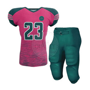 Ropa deportiva Color sólido Uniforme de fútbol americano Tallas grandes Manga corta Secado rápido Hecho a medida Spandex/Poliéster Todas las estaciones - Product Image 1
