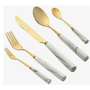 Ensemble de couverts de sponsor chaud vente chaude ensemble de couverts en acier inoxydable et poignée en résine - Product Image 6