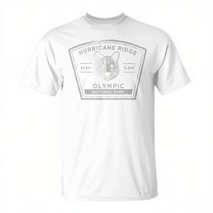 Hurricane Ridge Olympic National Park T-Shirt Washington Premium Unisexe Taille adulte - Product Image 2