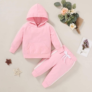 Vêtements de rue enfants survêtement en gros garçons pull à capuche survêtement ensemble tenue décontracté vêtements de sport survêtements en molleton - Product Image 2