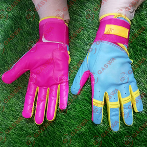 Gants de Frappeur de Baseball Cabretta Gants de Frappeur de Baseball en Cuir pour Adultes et Jeunes Vente en Gros - Product Image 1