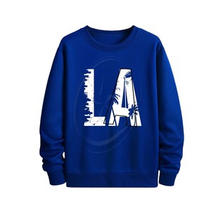 เสื้อสเวตเตอร์คอกลมลายกราฟิกสำหรับผู้ชาย, เสื้อวินเทจลำลองแขนยาวโอเวอร์ไซส์พิมพ์ลายตัวอักษร - Product Image 1