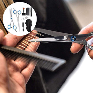 Ensemble de mini ciseaux d'approvisionnement d'usine ciseaux de coiffeur et de cils bon marché avec poignée en céramique et pointe pointue de lame en acier inoxydable - Product Image 4