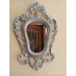 Top plus récent miroir mural décoratif fait à la main Style moderne cadre en métal forme personnalisable maison hôtel Villa miroir mural décoratif - Product Image 5