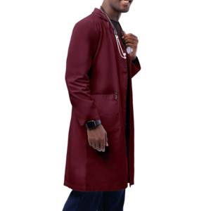 Uniforme Médico de Verano para Hombre, Estilo Moderno, Transpirable, Resistente al Viento, de Alta Calidad, Colores Personalizables, Manga Larga - Product Image 2