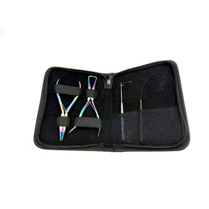 Wholesale Modern Stylish Professional Hair Extension Tools Hair <b>Pliers</b> Kit <b>Set</b> Best Design Pakistan Made Kits - Product Image 2