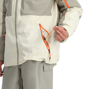 Veste de neige d'extérieur de haute qualité pour les sports d'hiver Manteau de ski unisexe imperméable coupe-vent et thermique avec impression de logo personnalisé - Product Image 6