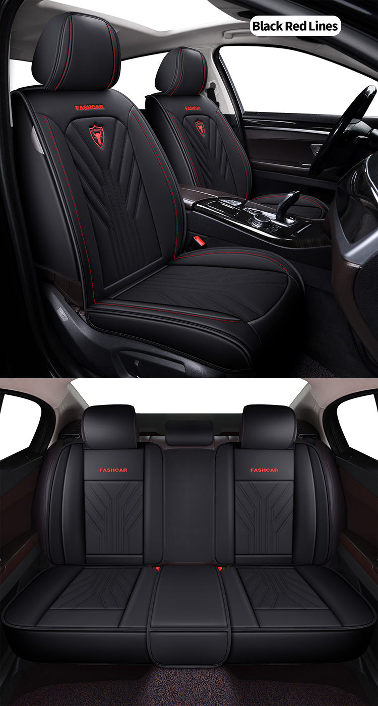 เส้นสีดำและสีแดง