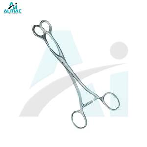 Pinzas Ováricas ALMAC Doyen, Instrumento Médico de Acero Inoxidable de Grado Quirúrgico, Certificado CE, para un Manejo Seguro de Tejidos - Product Image 1