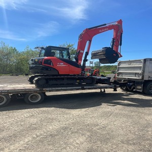 Mini-excavatrice Kubota d'occasion de 2,5 tonnes avec chenilles en caoutchouc, micro-excavatrice hydraulique, excavatrice pour vergers - Product Image 1