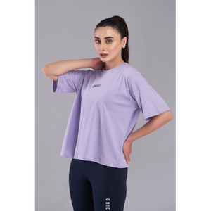 Camiseta de mujer de color morado claro - Product Image 4