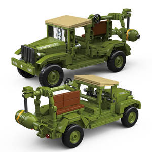 1/35 Model Kit Construction Truck Toy Cheap Model Truck Kits Chevrolet M6 <strong>Bomb</strong> Truck Building Block Sets Toys for Children Boys - Product Image 1