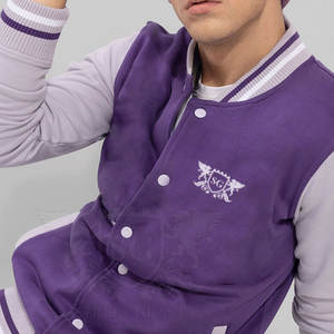 Chaqueta con letras de invierno para hombre de gran oferta hecha a medida con logotipo Tela de lana de alta calidad de longitud larga - Product Image 5