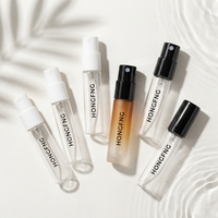 Flacon testeur de parfum portable OEM ODM vide 3 ml avec bouchon à sertir, mini flacon échantillon de parfum en verre pour la vente en gros aux marques