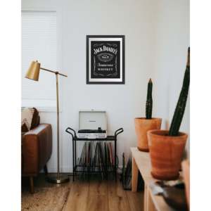 Arte de Pared en Vidrio Jack Daniel's Spiegel Black Label XL-30x40 cm - Product Image 2