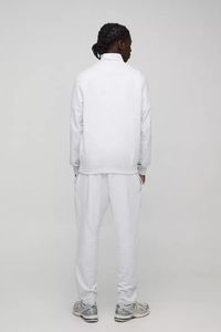 Haute qualité hommes léger basique coupe régulière Quater Zip pull survêtement tenue décontracté respirant et confortable survêtement - Product Image 2