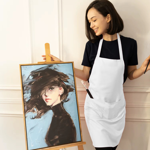 Tablier de cuisine sans manches BEAM 100% polyester non tissé, respirant, matériau écologique, poche avant, design simple et tendance - Product Image 6