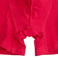 Calzoncillos de Bikini de Modal para hombre de nuevo diseño, ropa interior Sexy para hombre, calzoncillos de fiesta nocturna, bragas masculinas con elástico negro de Color rojo
