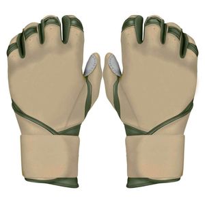 Fournisseur direct d'usine, gants de frappe de baseball en cuir personnalisés avec couleur et logo, professionnels, durables et respirants - Product Image 1